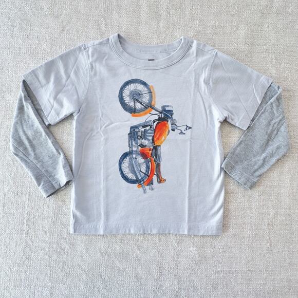 Tea Collection Layered Motorcycle Tee VGUC 4 - Picture 1 of 3